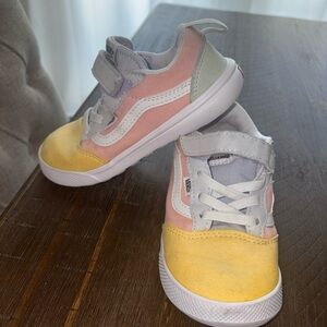 Vans Multicolored Ultrarange Big Kids Velcro Sneakers